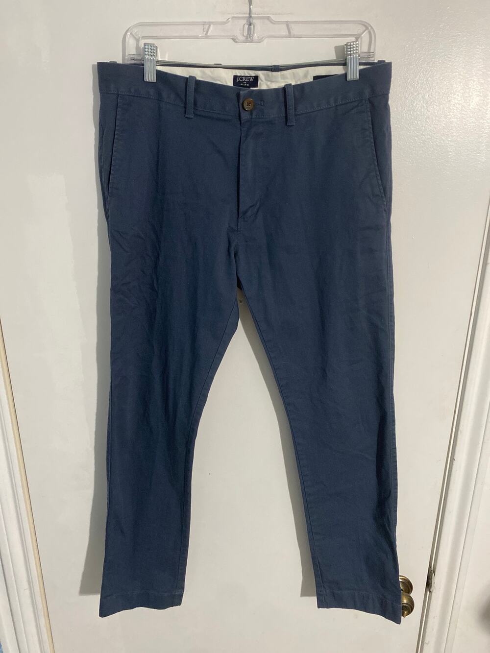 J. Crew flex slim chino pants men’s size 31x30 blue cotton